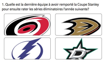 Quizz : 15 questions autour des séries de NHL