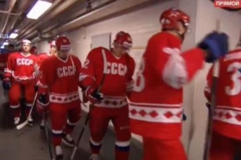Des jerseys siglés CCCP pour l'équipe de Russie