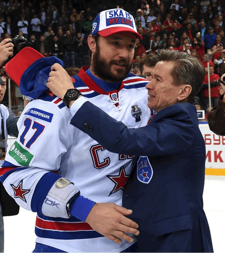 Belle image de l'après-finale de KHL