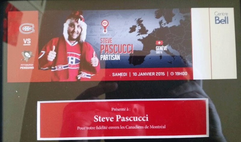 Notre fan genevois lui aussi récompensé