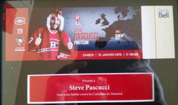 Notre fan genevois lui aussi récompensé