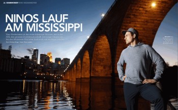 Un bel article sur la vie de Nino Niederreiter au Minnesota