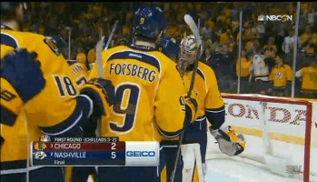 Bouffée d'air pour les Predators qui reviennent à 3-2 dans la série
