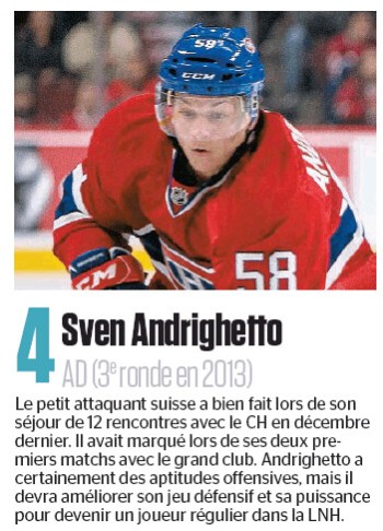 7 espoirs du Canadien que l’on pourrait voir à Montréal en 2015-2016