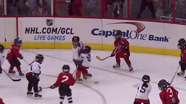 Le difficile apprentissage du hockey sur glace