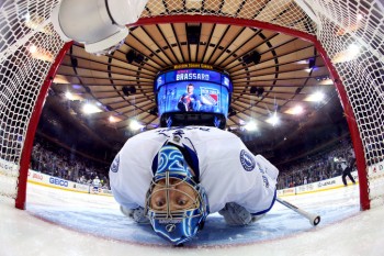 Une image originale de Ben Bishop