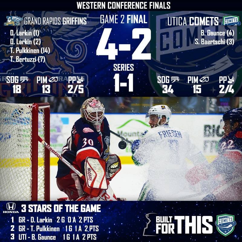 Sven Bärtschi marque mais Utica s'incline