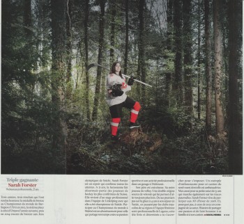 Sarah Forster, triple gagnante