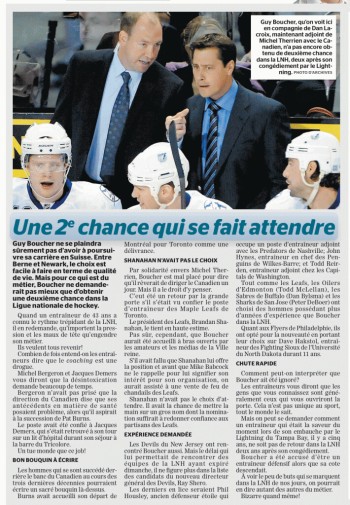 Guy Boucher : une 2ème chance qui se fait attendre