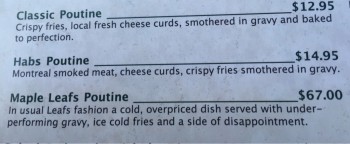 Les 3 principales déclinaisons de la poutine