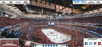 Le 6ème match de la finale de NHL en 26 milliards de pixels