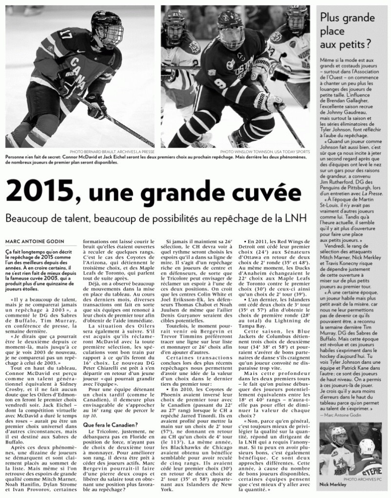 Repêchage 2015, une grande cuvée