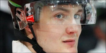 Dean Kukan et Elvis Merzlikins au camp de développement des Blue Jackets