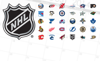 Le calendrier de la saison 2015/16 de NHL est disponible