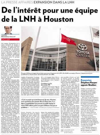 Les Nordiques de... Houston