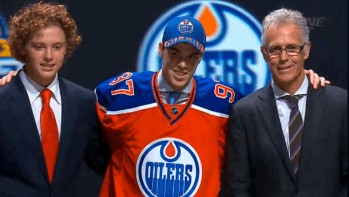 Connor McDavid 1er choix du draft 2015