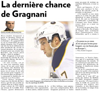 La Suisse, meilleure ligue d'Europe selon Marc-André Gragnani