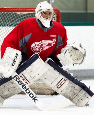 Joren Van Pottelberghe s'exprime sur son camp avec les Red Wings
