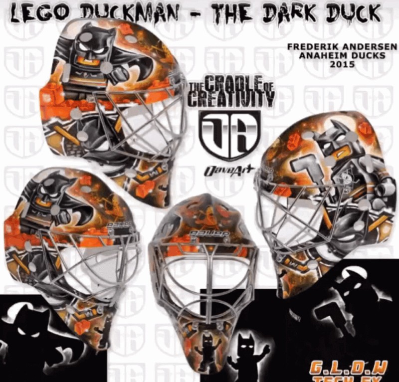 Le nouveau masque de Frederik Andersen