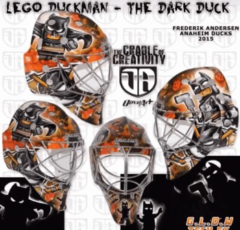 Le nouveau masque de Frederik Andersen
