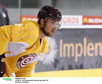 Marco Pedretti espère séduire Chris McSorley