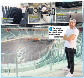 Anthony Huguenin nous fait découvrir le nouveau stade de Bienne