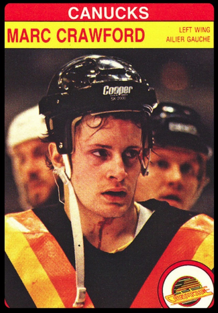 Retro : carte de joueur de Marc Crawford