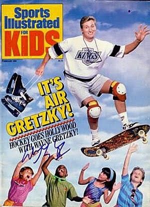 Retro : le transfert de Gretzky vu par Sports Illustrated for Kids