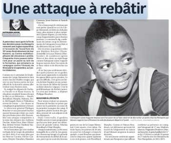 Remparts de Québec : une attaque à rebâtir avec Auguste Impose