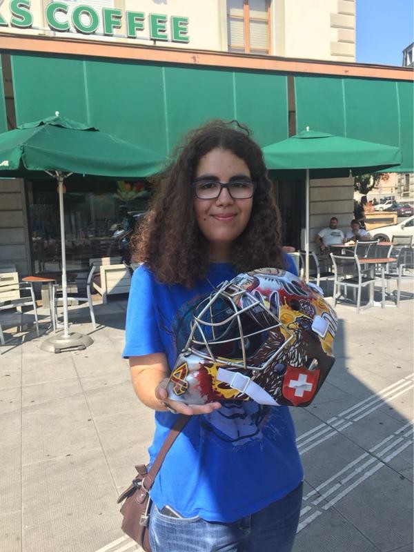 Le nouveau masque de Gauthier Descloux