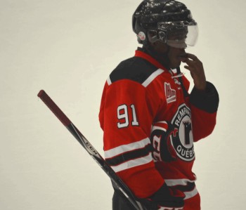 Auguste Impose s'offre un doublé pour son premier match avec les Remparts