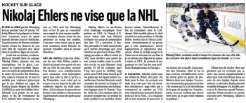 Nikolaj Ehlers ne vise que la NHL