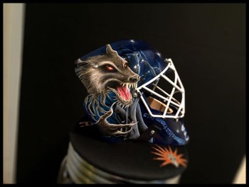 Le nouveau masque de Sandro Zurkirchen