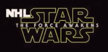 Trailer pour la nouvelle saison de NHL en version Star Wars
