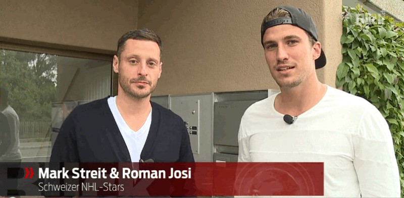 Et si Roman Josi et Mark Streit débarquaient chez vous ?