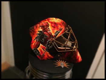 Le masque au complet de Janick Schwendener