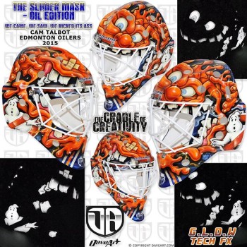 Le nouveau masque Ghostbusters de Cam Talbot