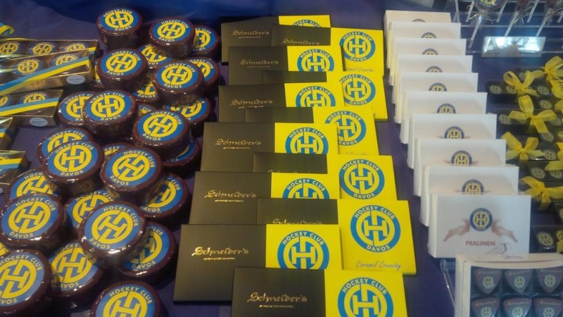 La palme du merchandising appétissant au HC Davos