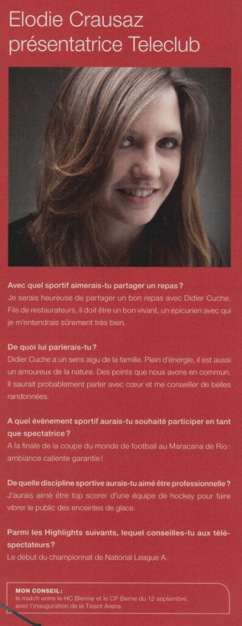 Une touche féminine sur Teleclub