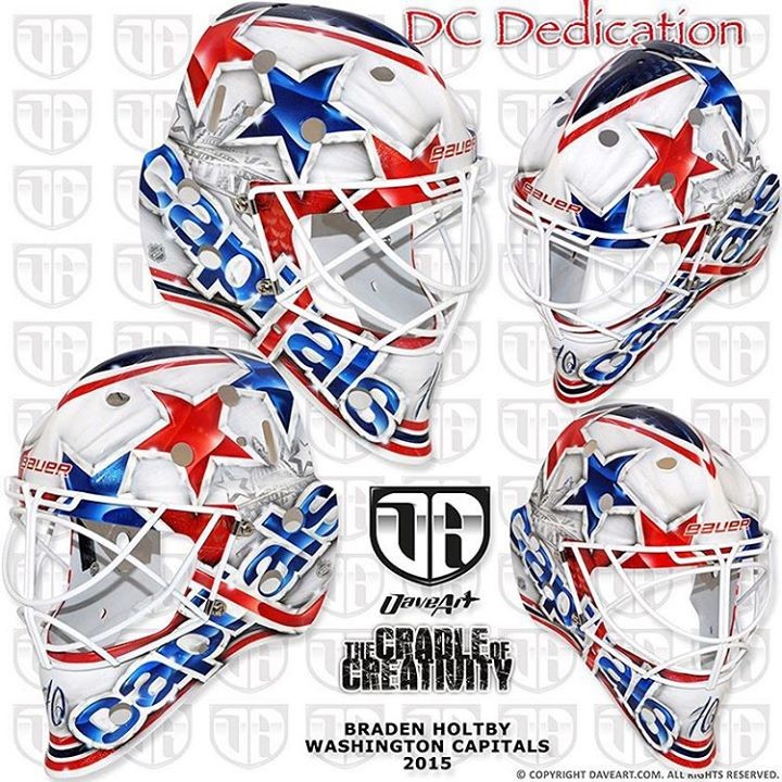 Le nouveau masque de Braden Holtby