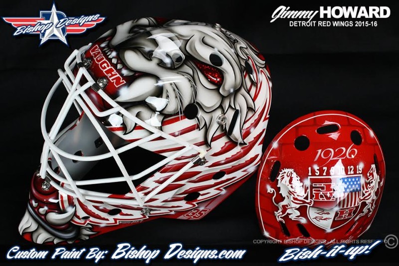 Le nouveau masque de Jimmy Howard