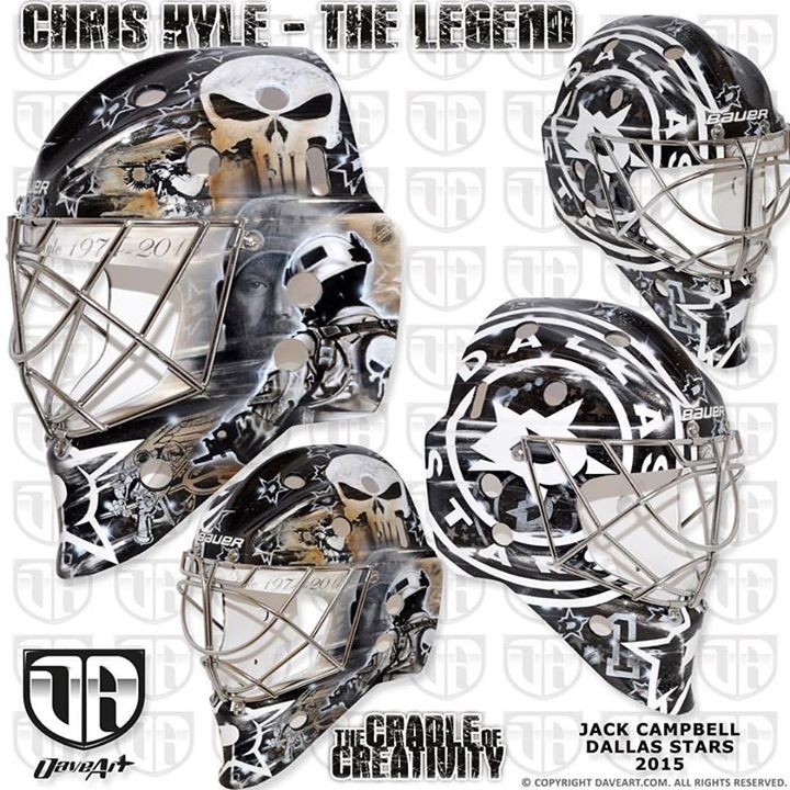 Le nouveau masque de Jack Campbell