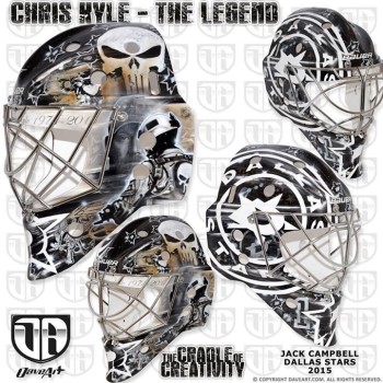 Le nouveau masque de Jack Campbell