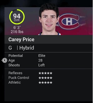 NHL 16 : les cotes des joueurs du Canadien