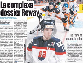 L'espoir du Canadien Martin Reway marque un bien joli but à... Robert Mayer