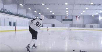 L'entraînement original de Steven Stamkos avec des drones