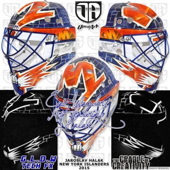 Le nouveau masque de Jaroslav Halak
