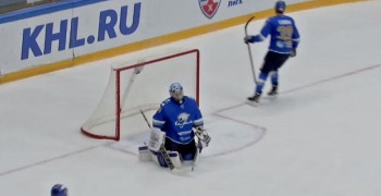 Un nouveau but du centre de la glace en KHL