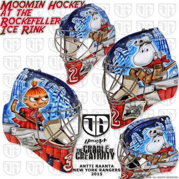 Le nouveau masque d'Antti Raanta