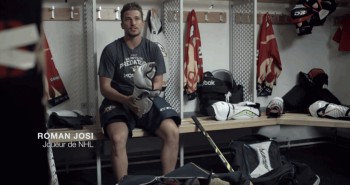 Roman Josi prête son image à la campagne Cool and Clean